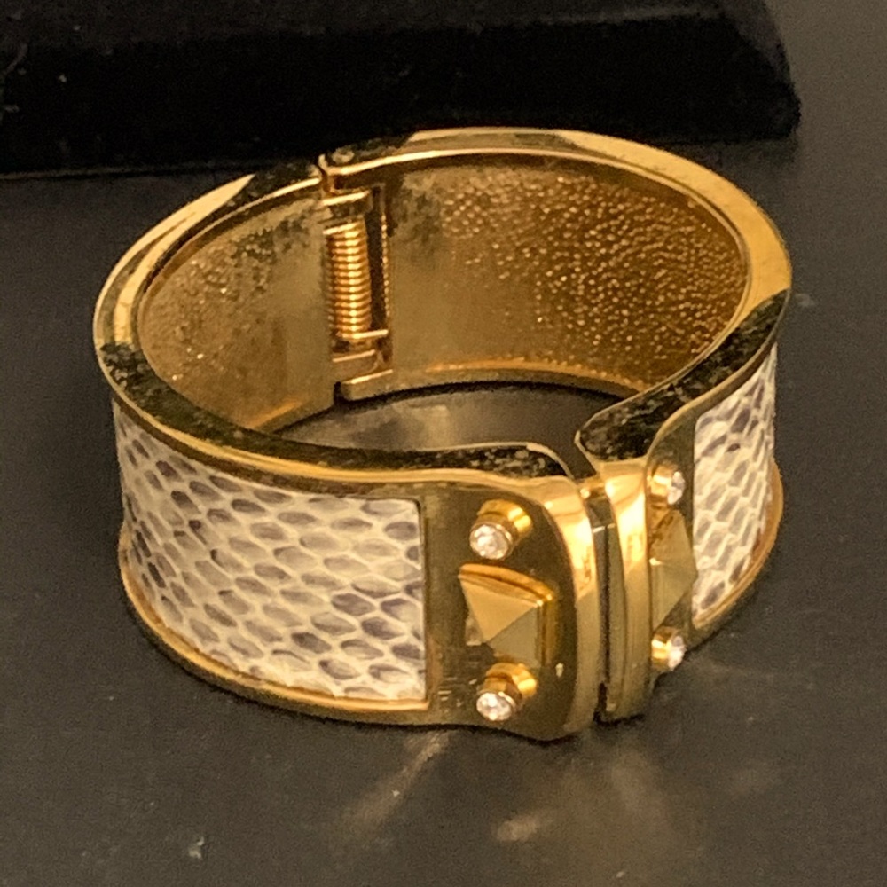 Stella & Dot, snakeskin cuff bracelet, brand new